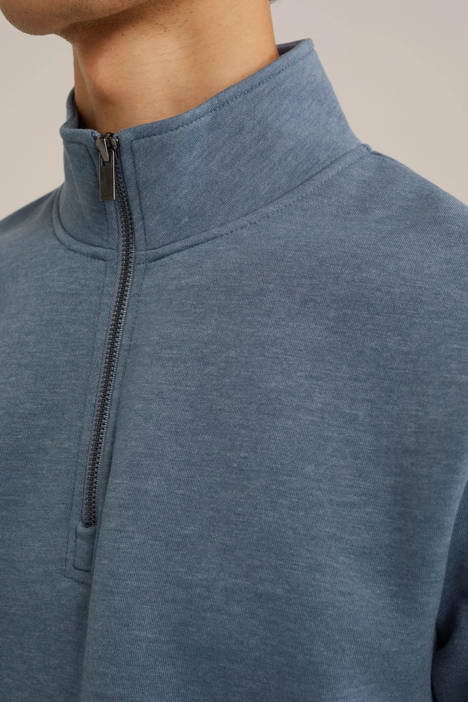 sweater met rits