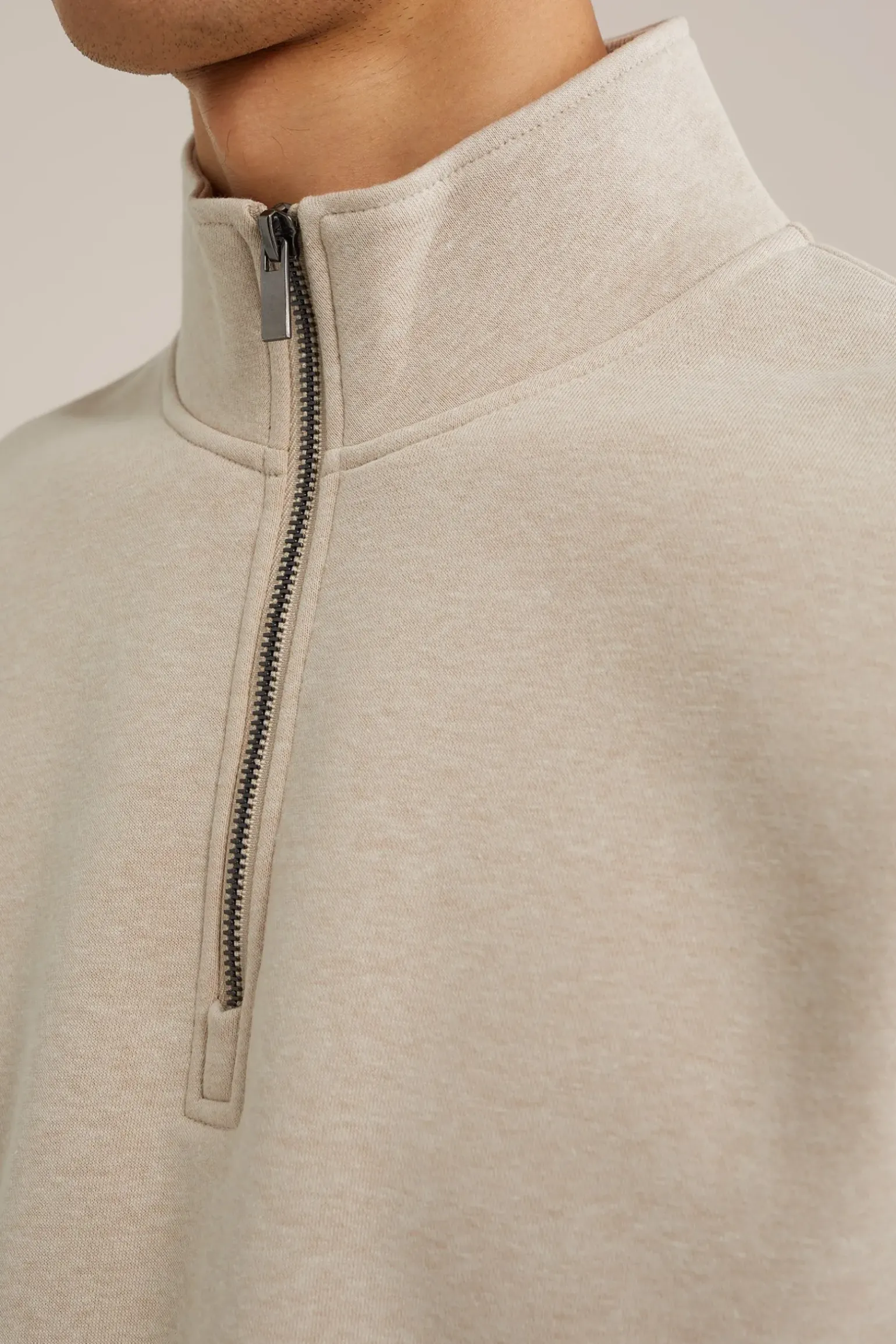 sweater met rits