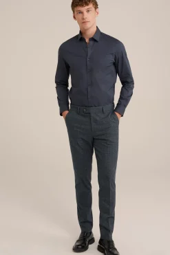 tall fit anti-odour overhemd met stretch