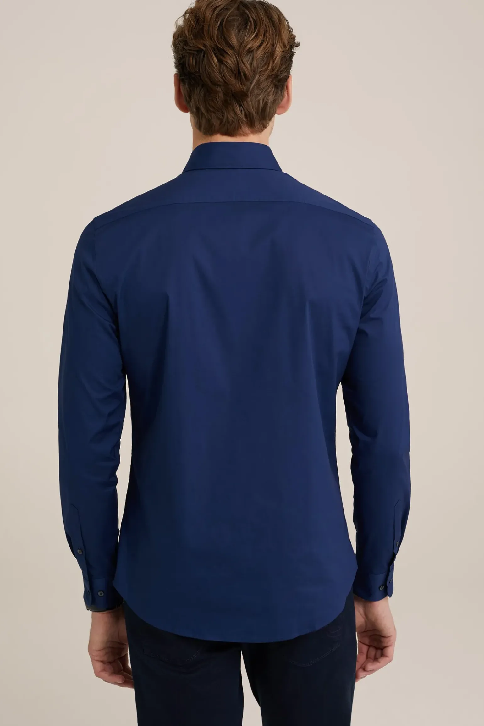 tall fit overhemd met stretch