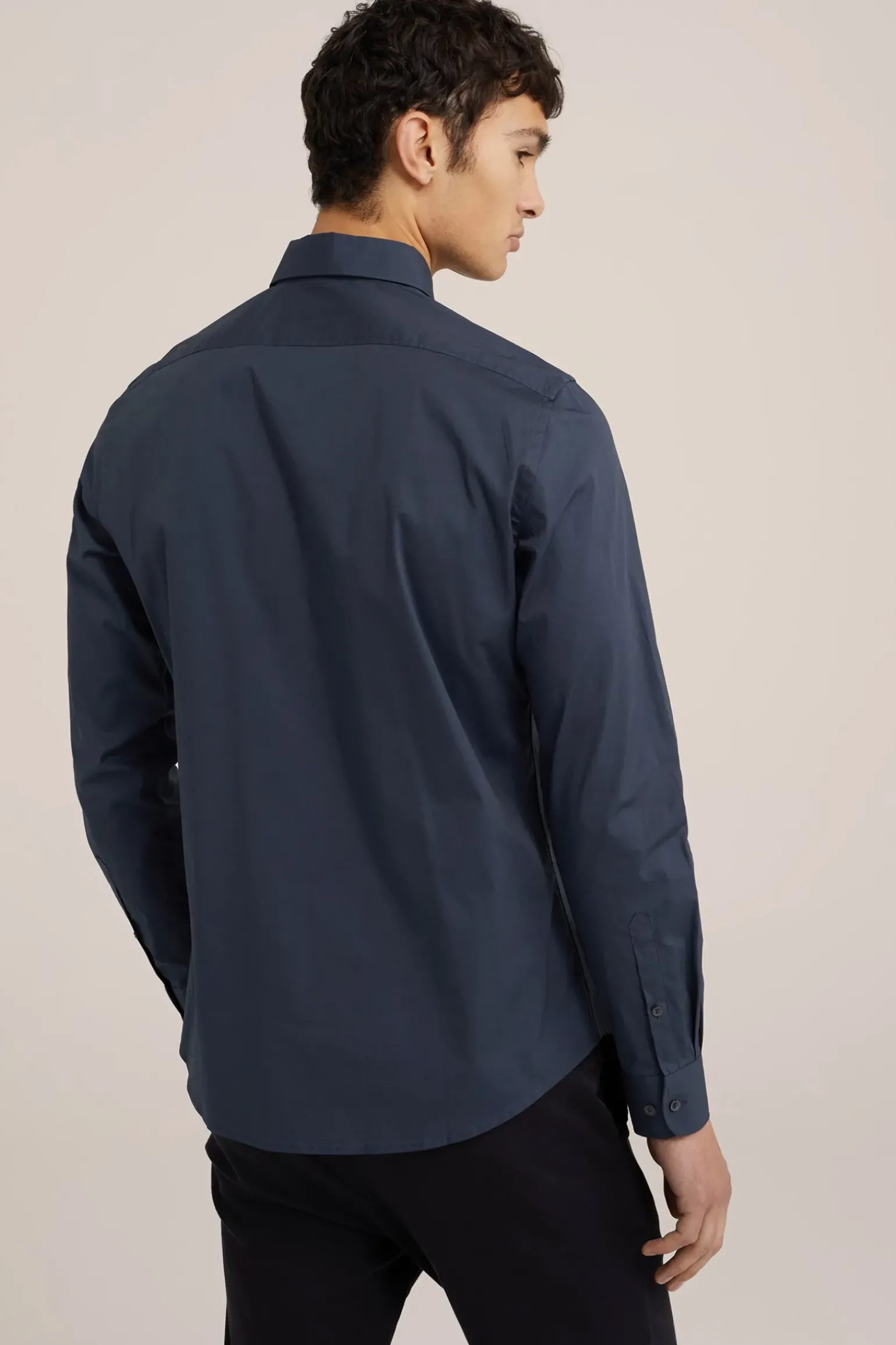 tall fit overhemd met stretch