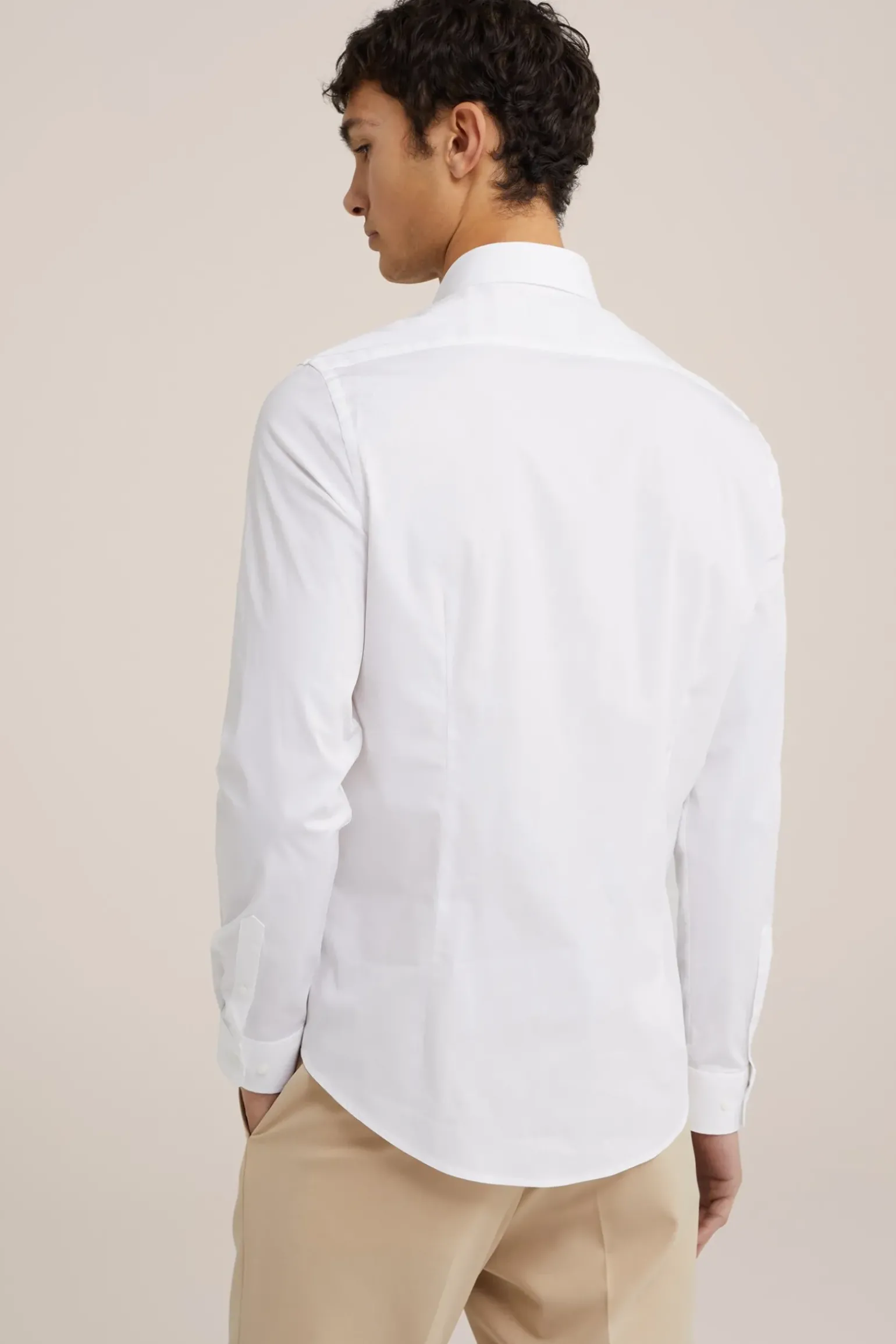 tall fit overhemd met stretch