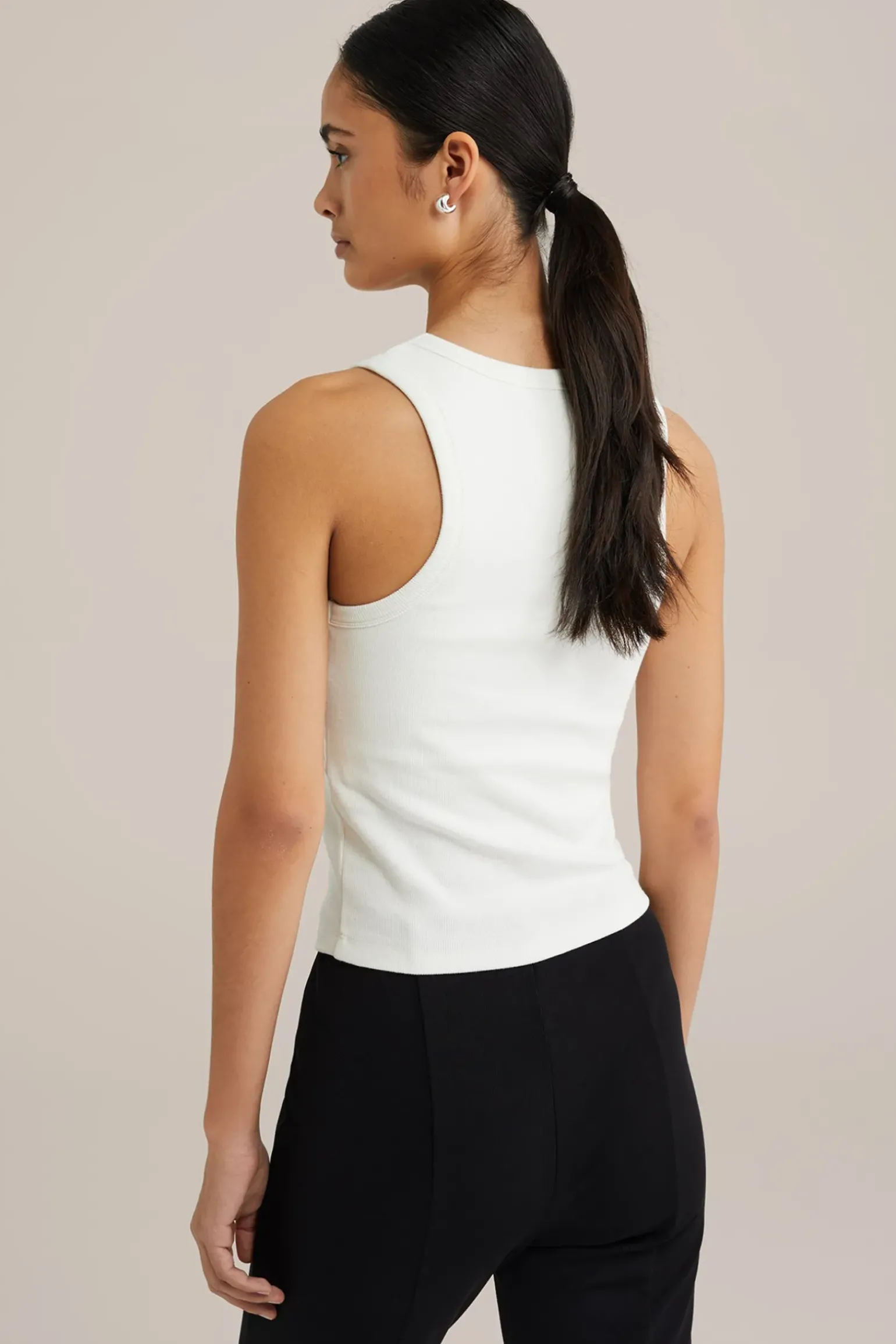 tanktop met geïntegreerde bh