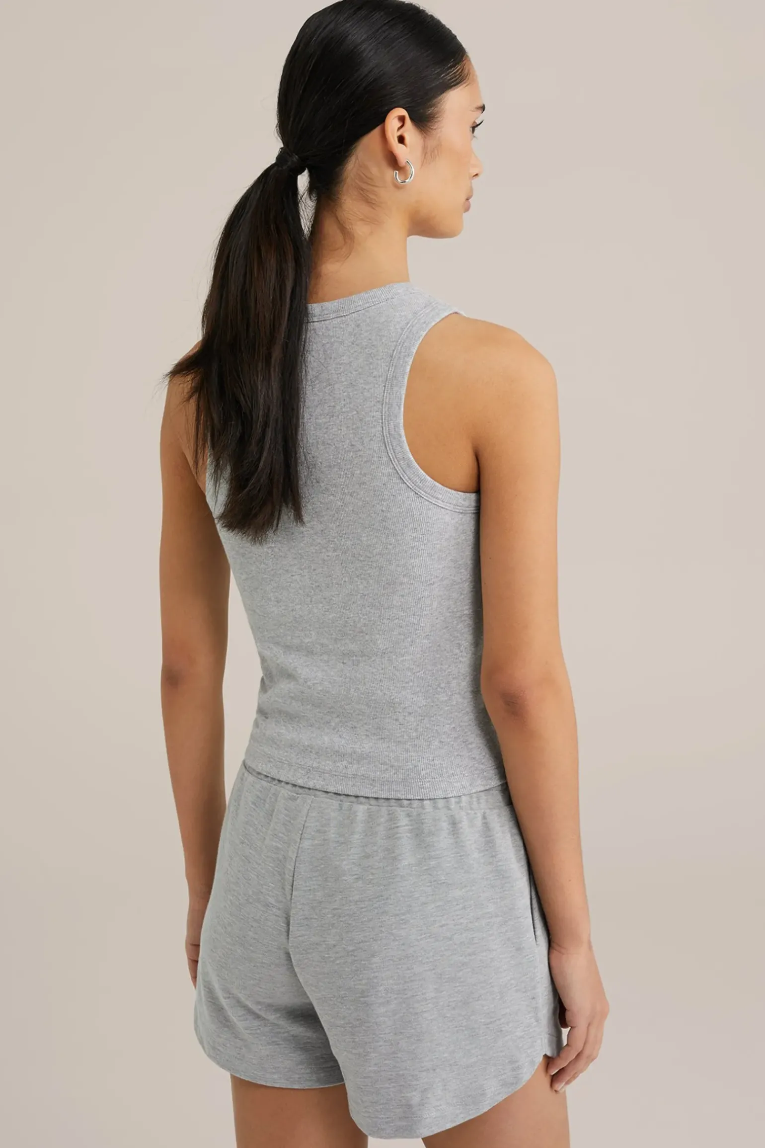 tanktop met geïntegreerde bh