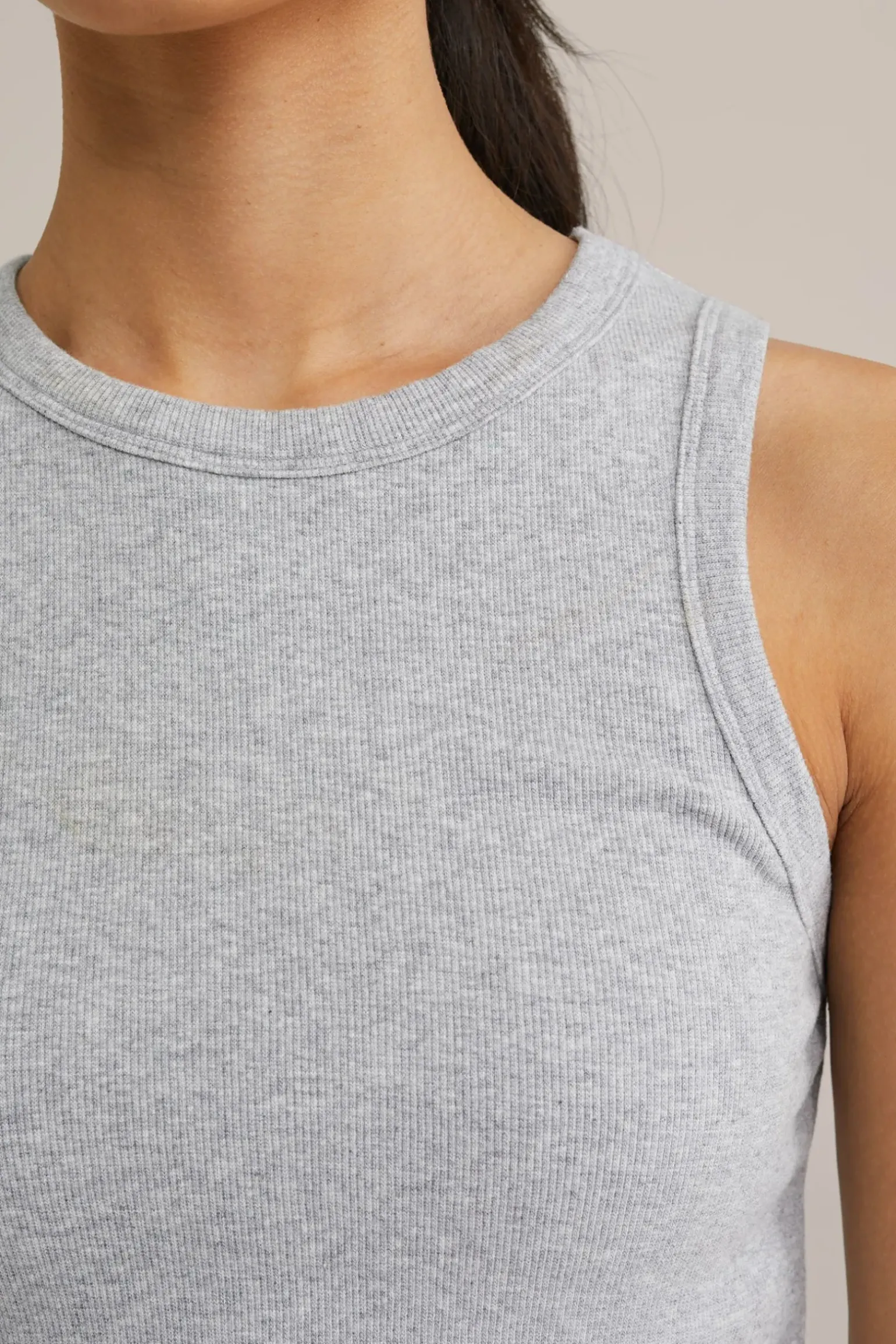 tanktop met geïntegreerde bh