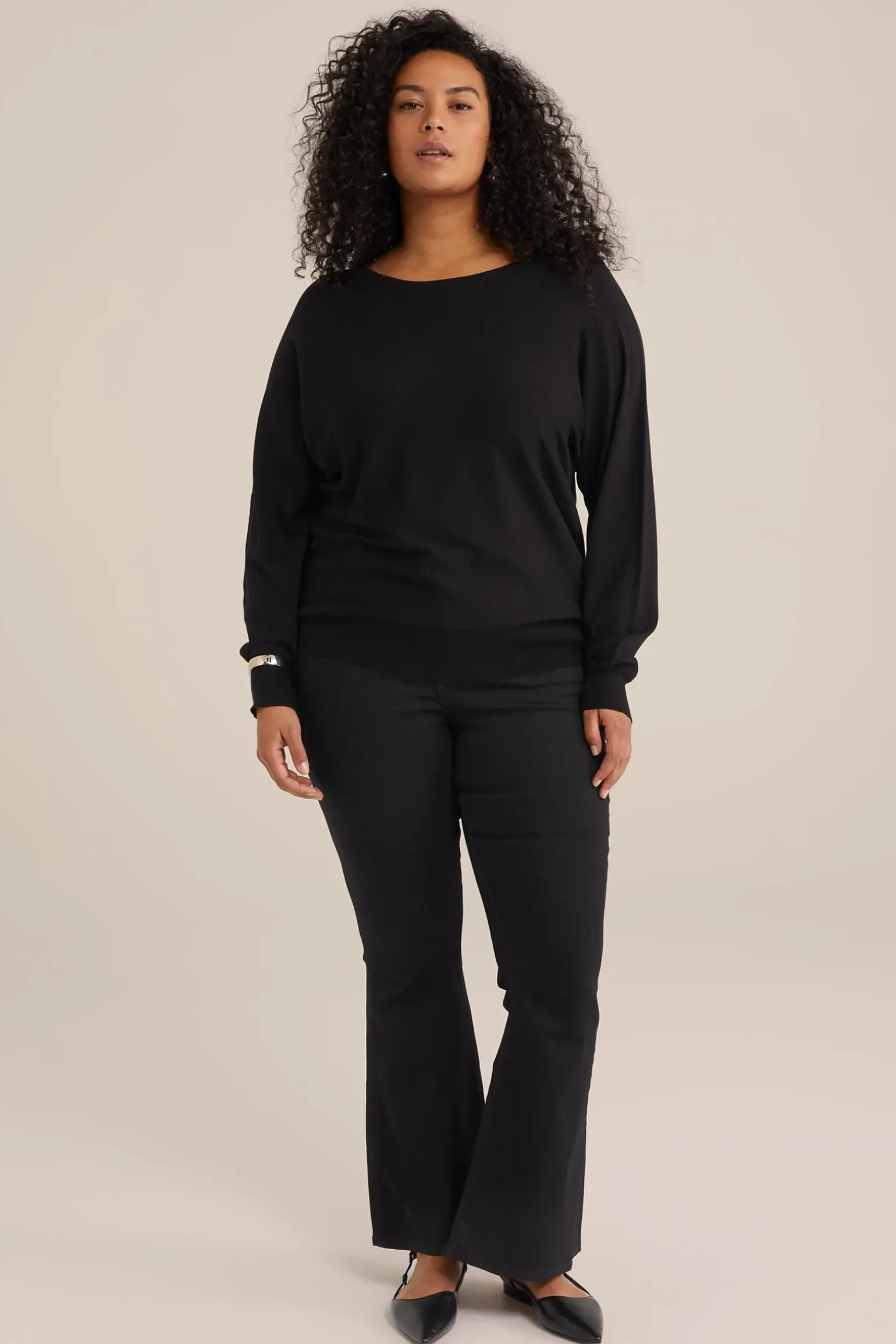 trui met boothals - Curve