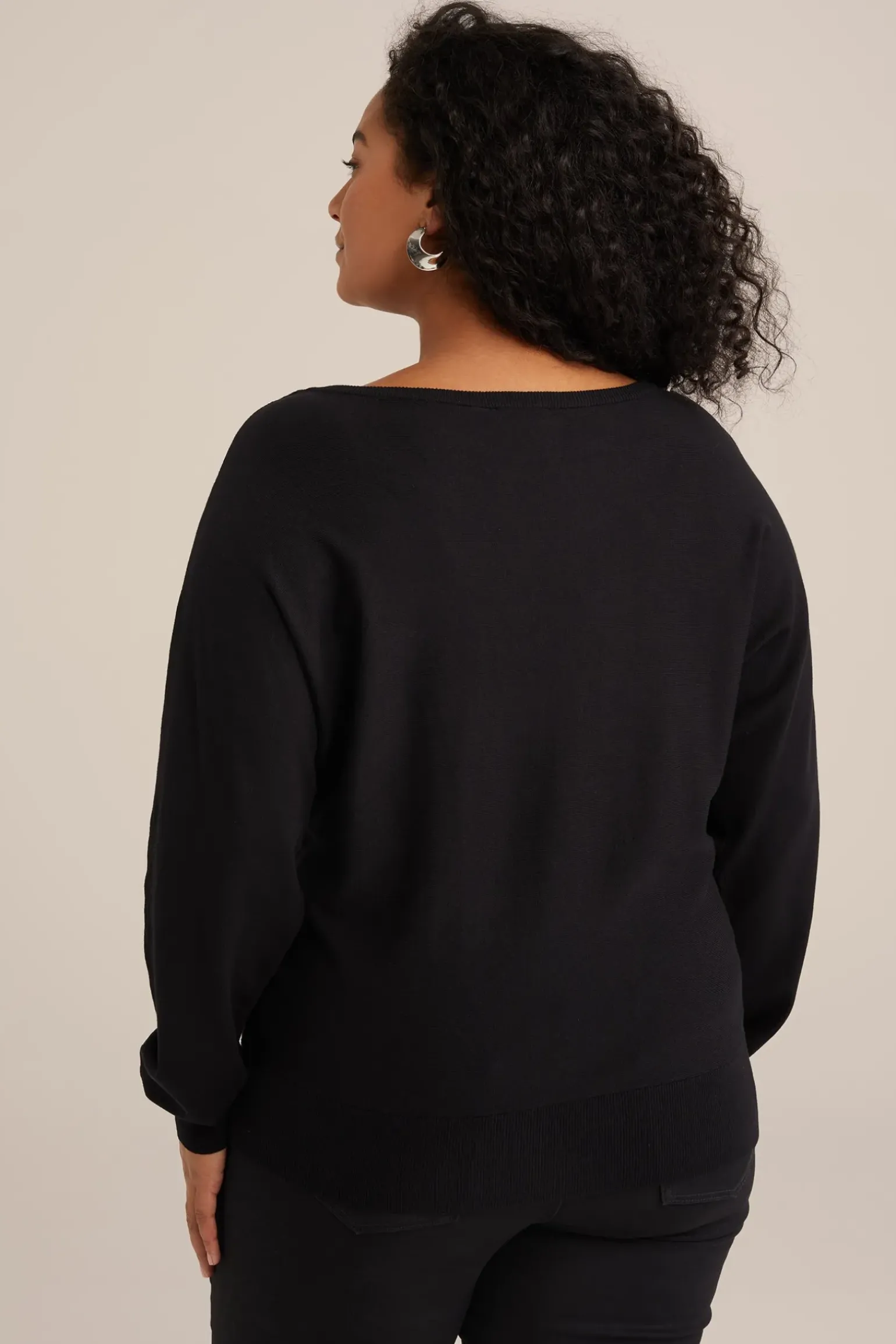 trui met boothals - Curve