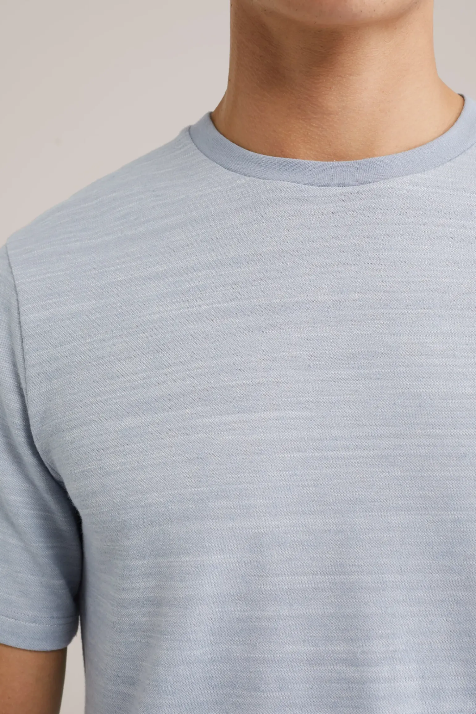 T-shirt fijngebreid