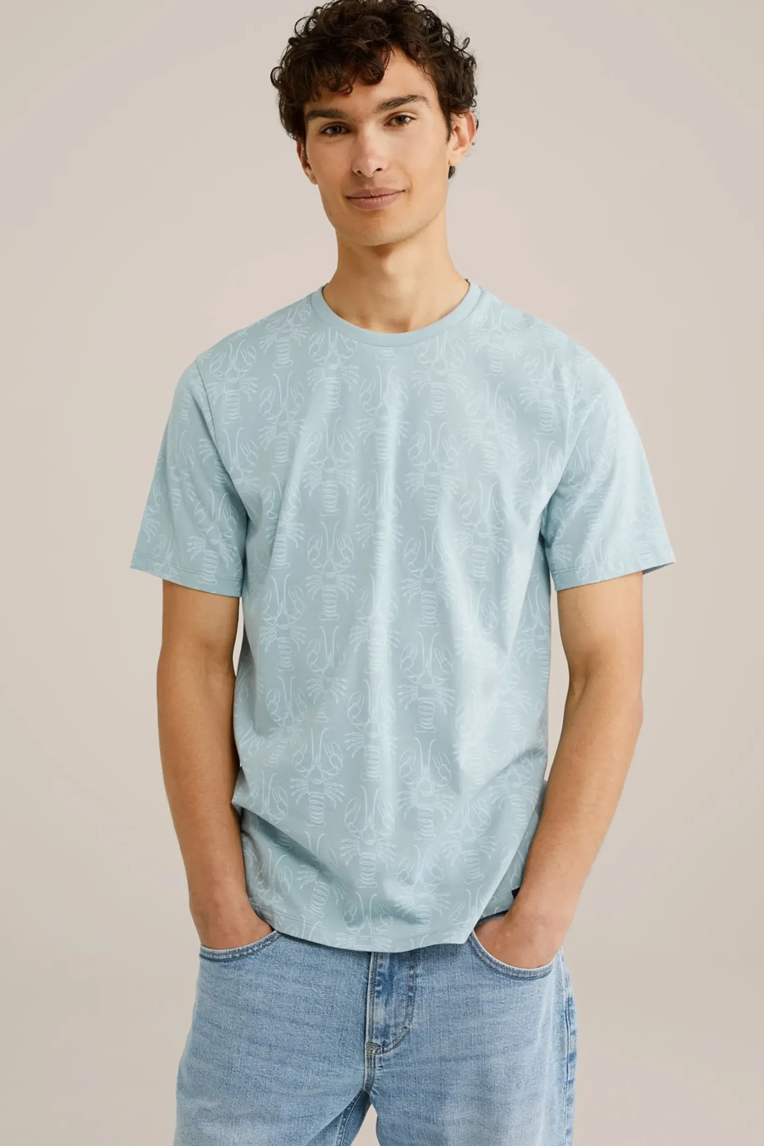 T-shirt met dessin