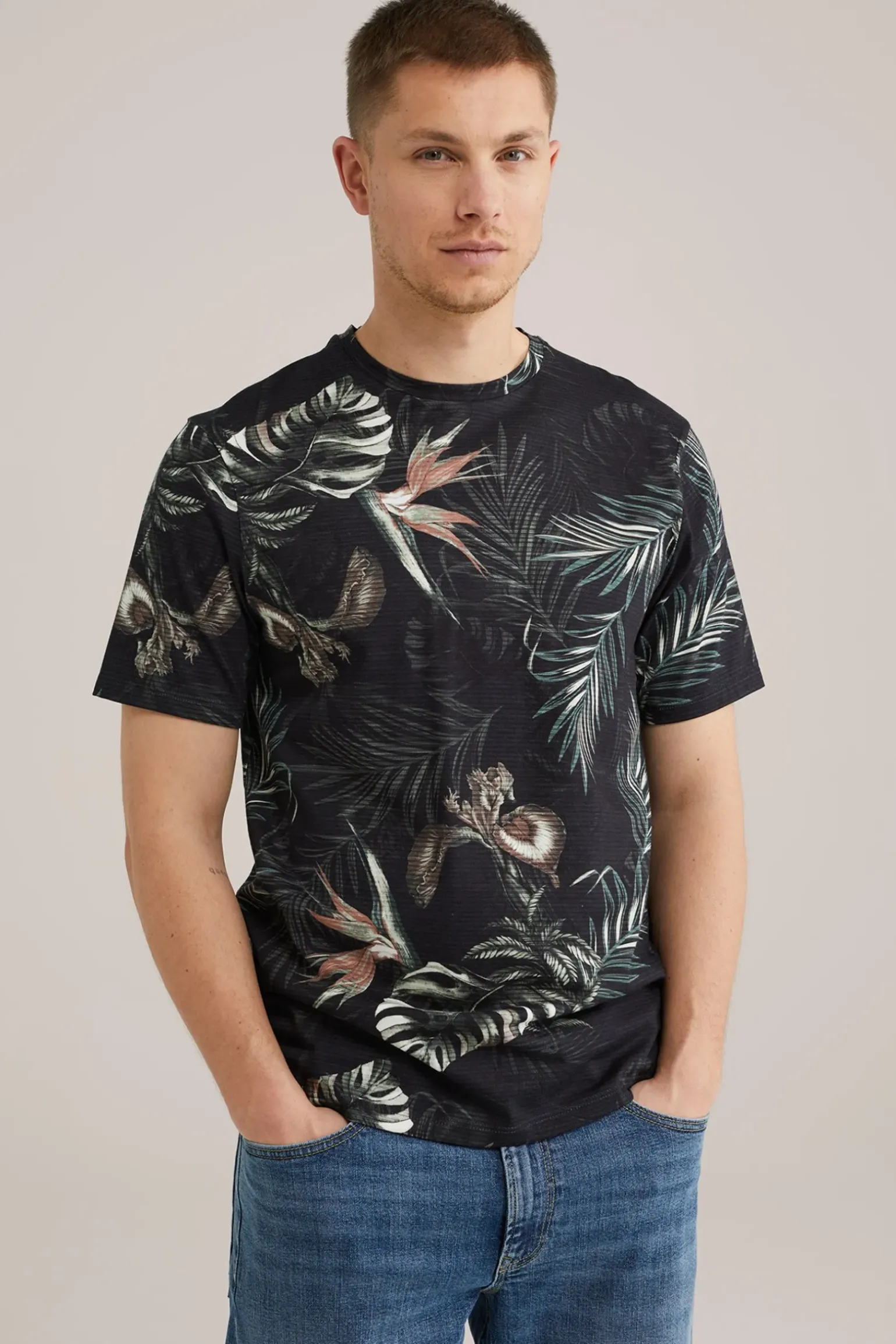 T-shirt met dessin