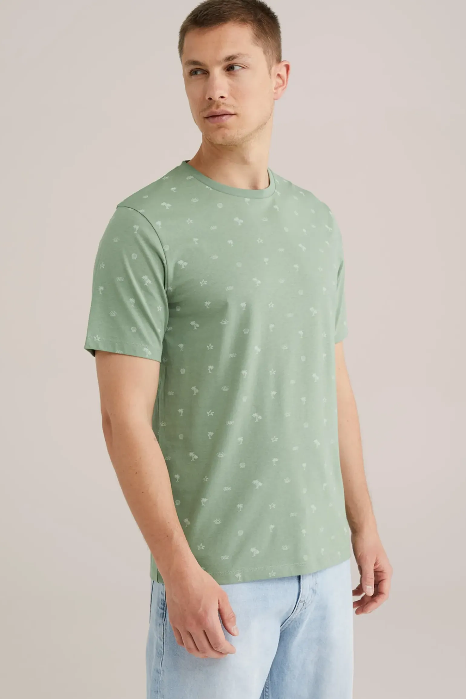 T-shirt met dessin