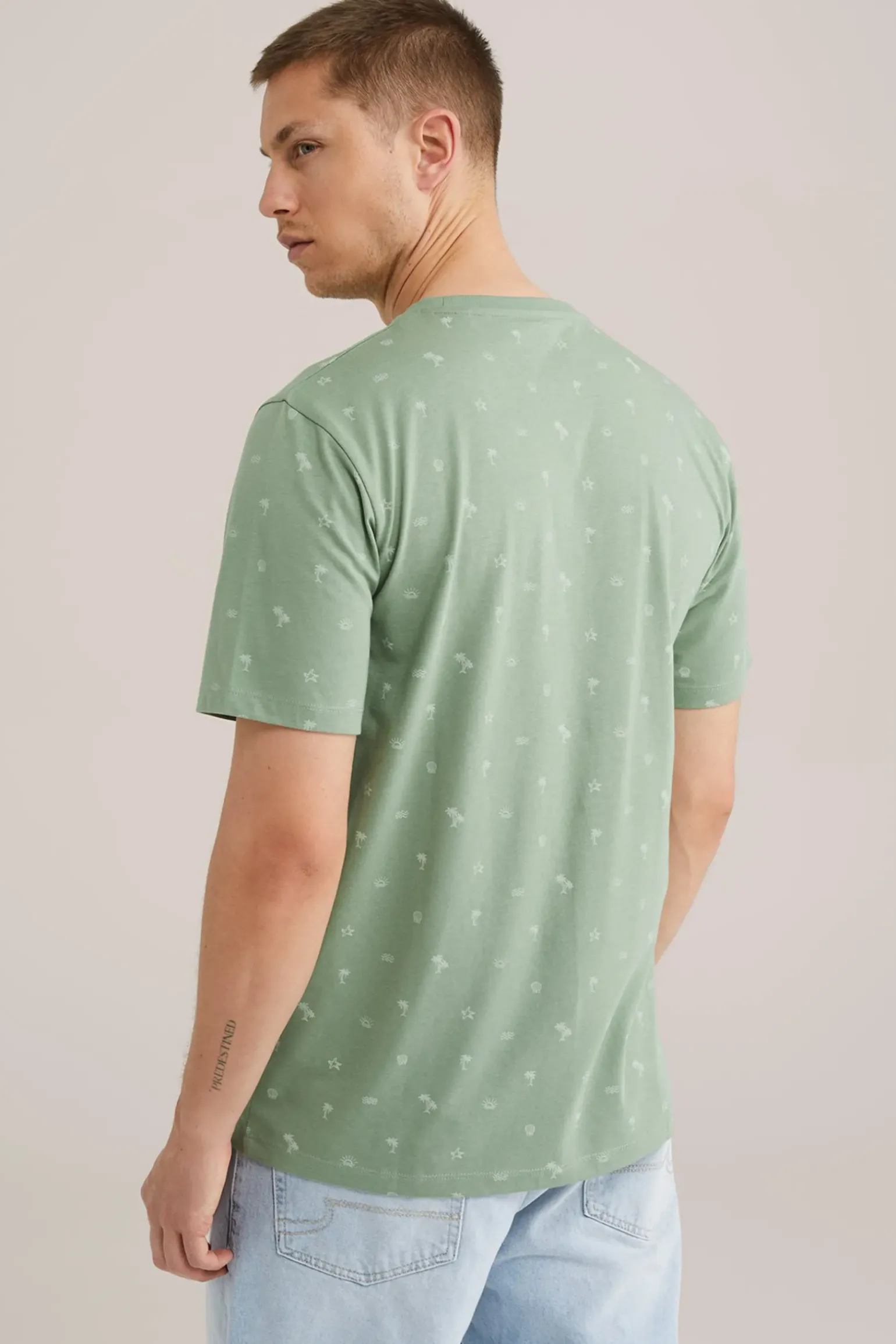 T-shirt met dessin