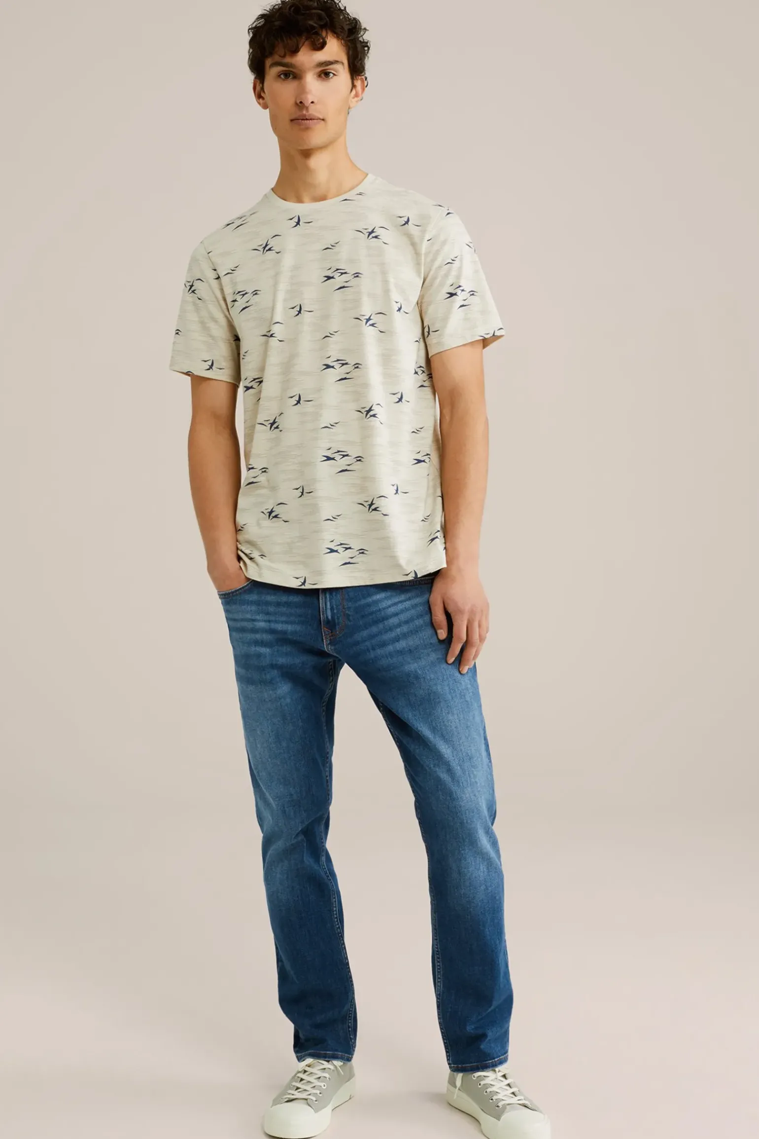 T-shirt met dessin