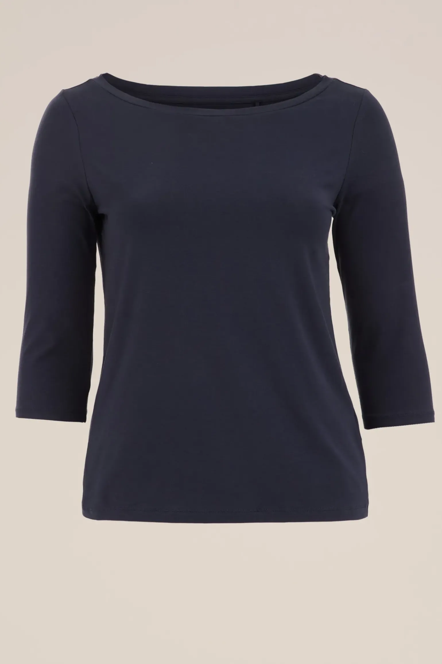 T-shirt met driekwart mouwen - Curve