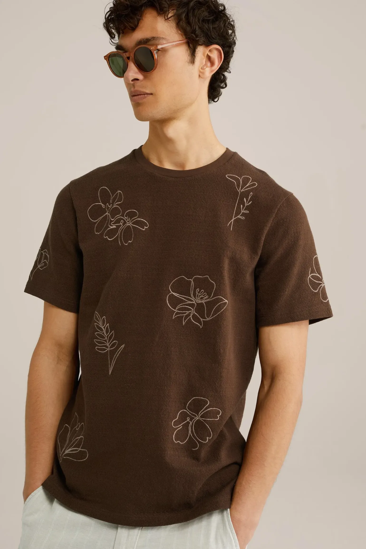 T-shirt met embroidery