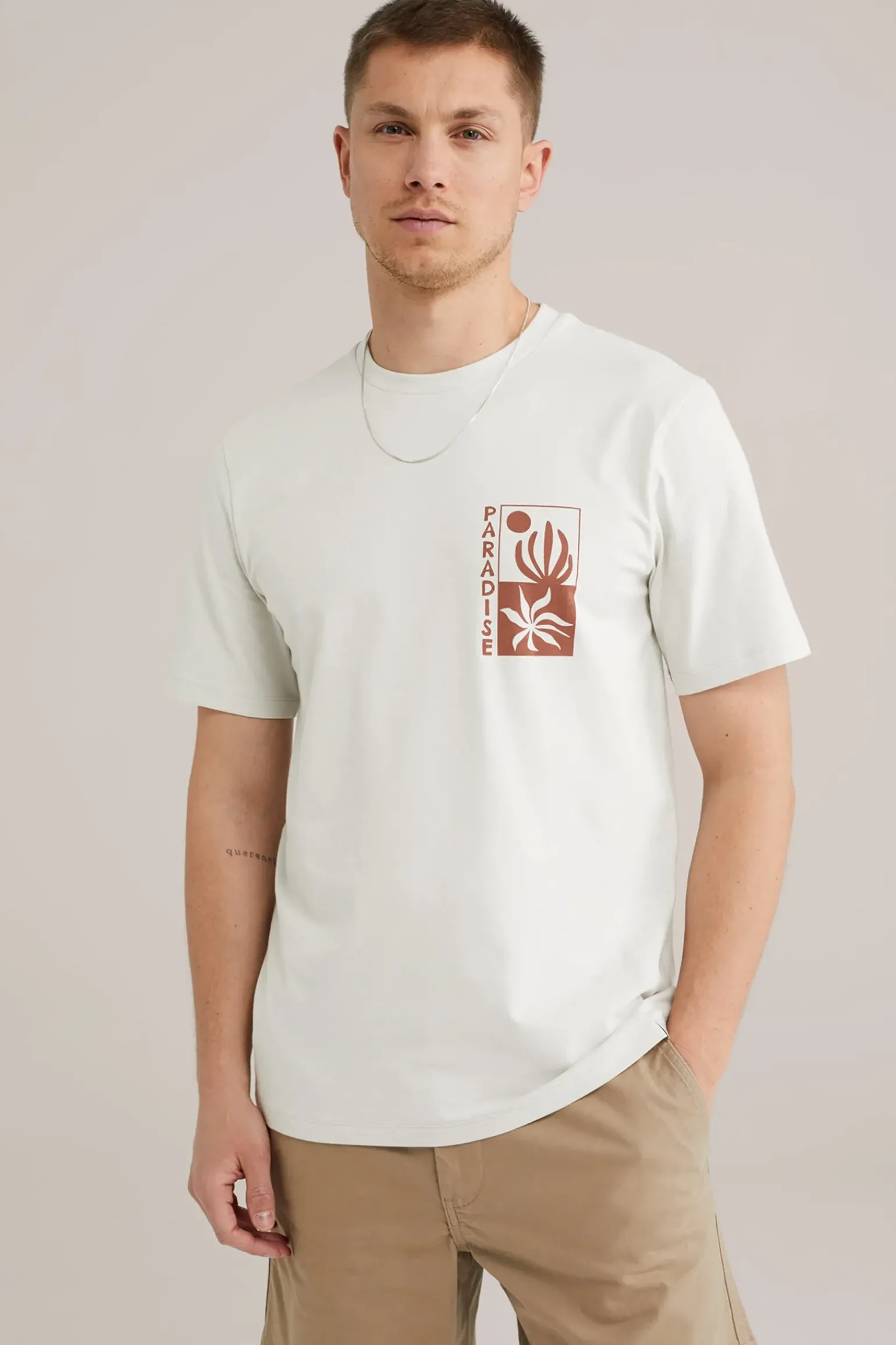T-shirt met opdruk