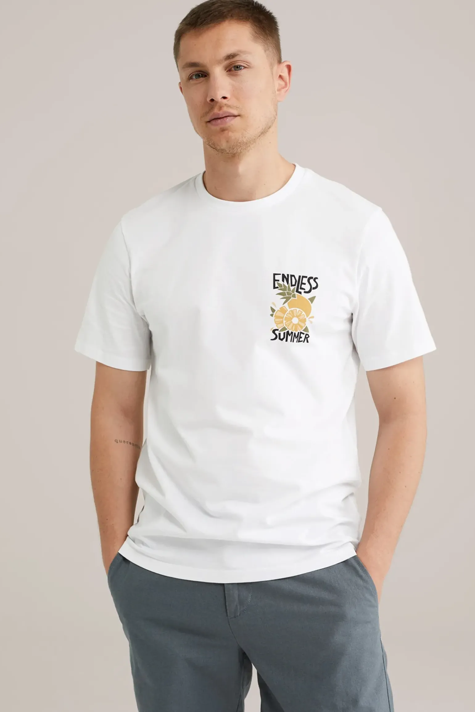 T-shirt met opdruk