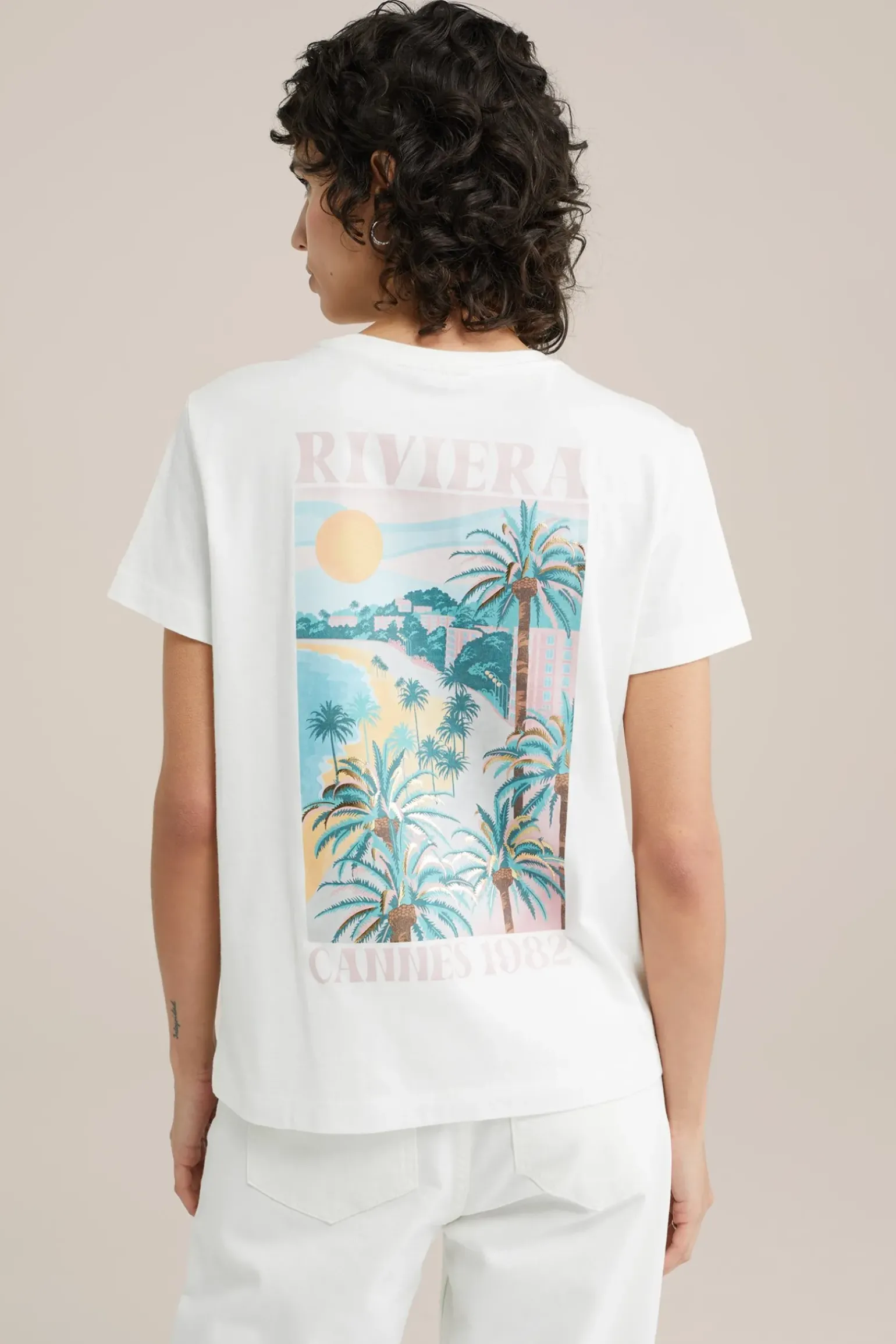 T-shirt met opdruk