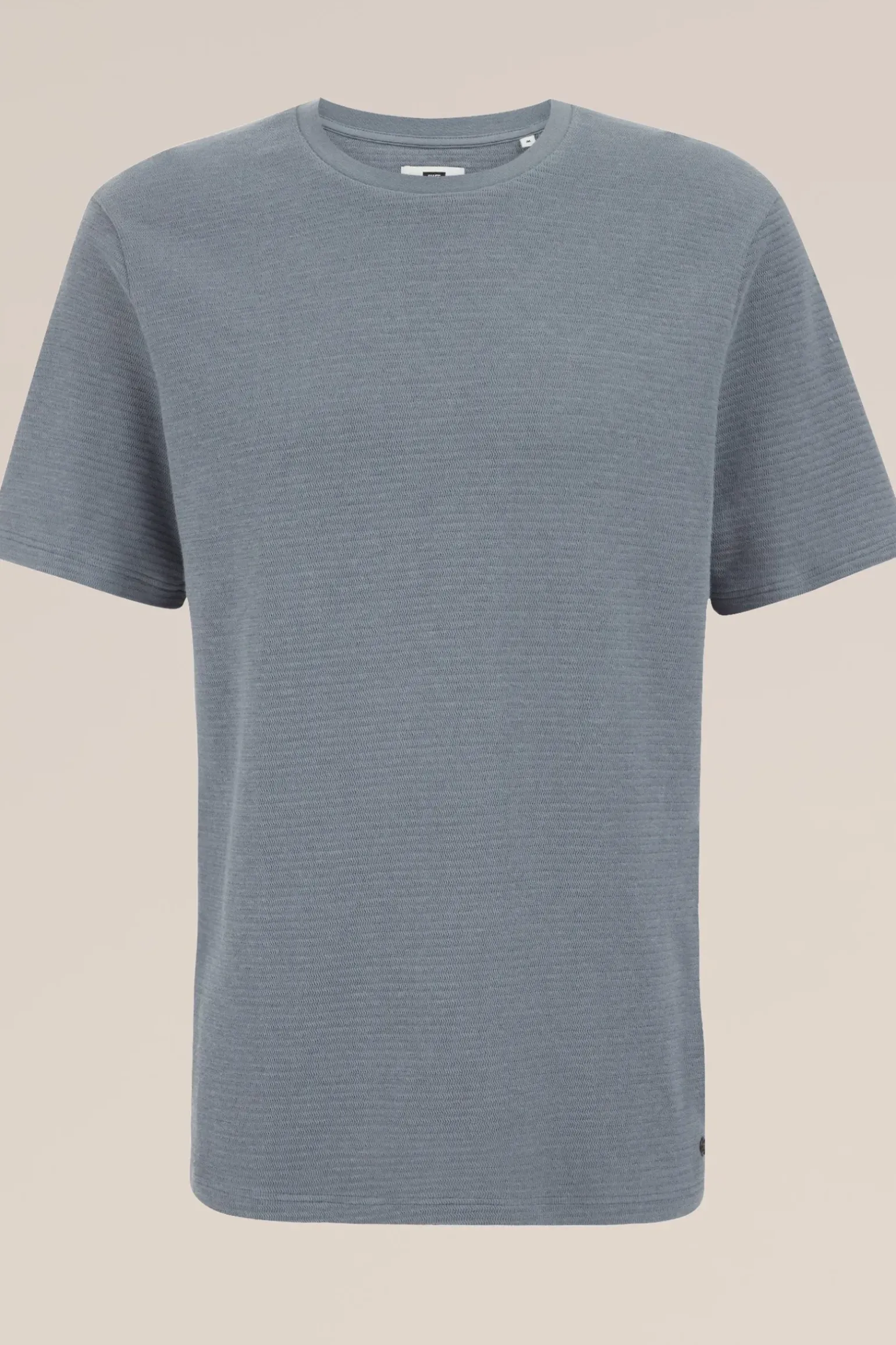 T-shirt met structuur