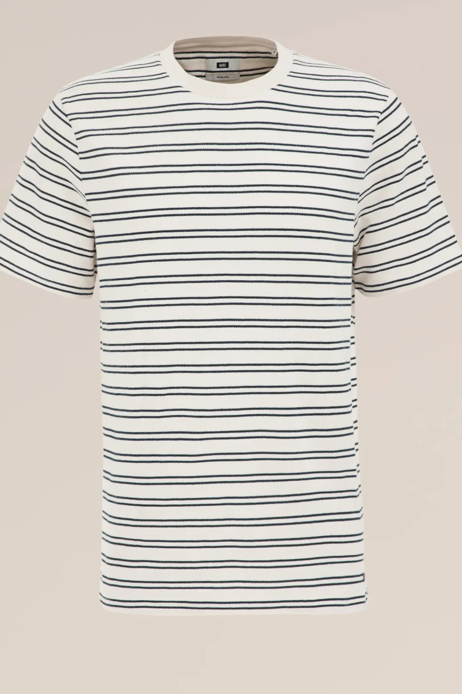 T-shirt met structuur