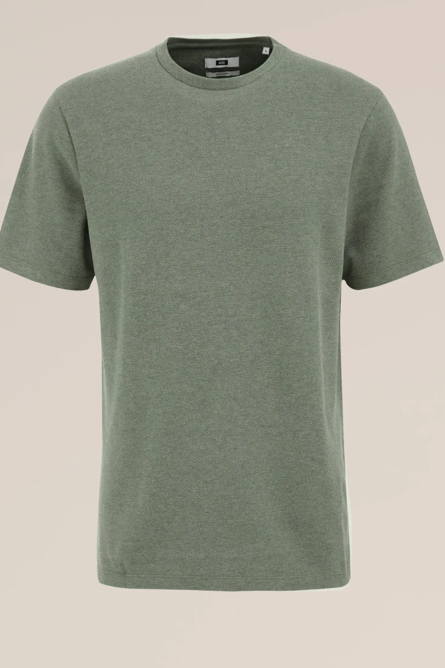 T-shirt met structuur