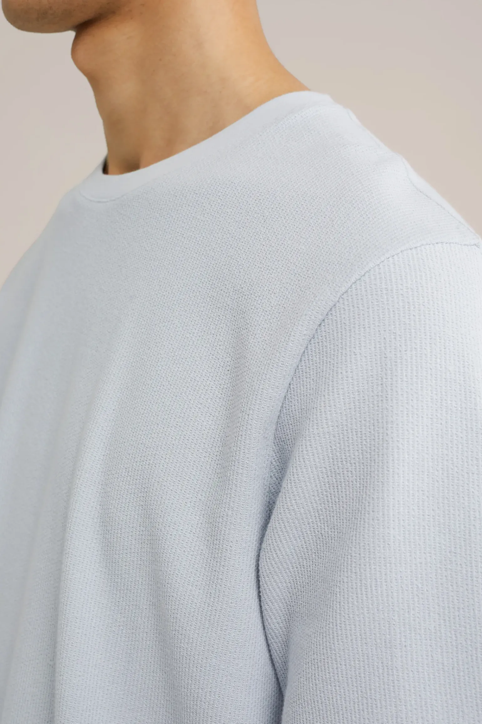 T-shirt met structuur