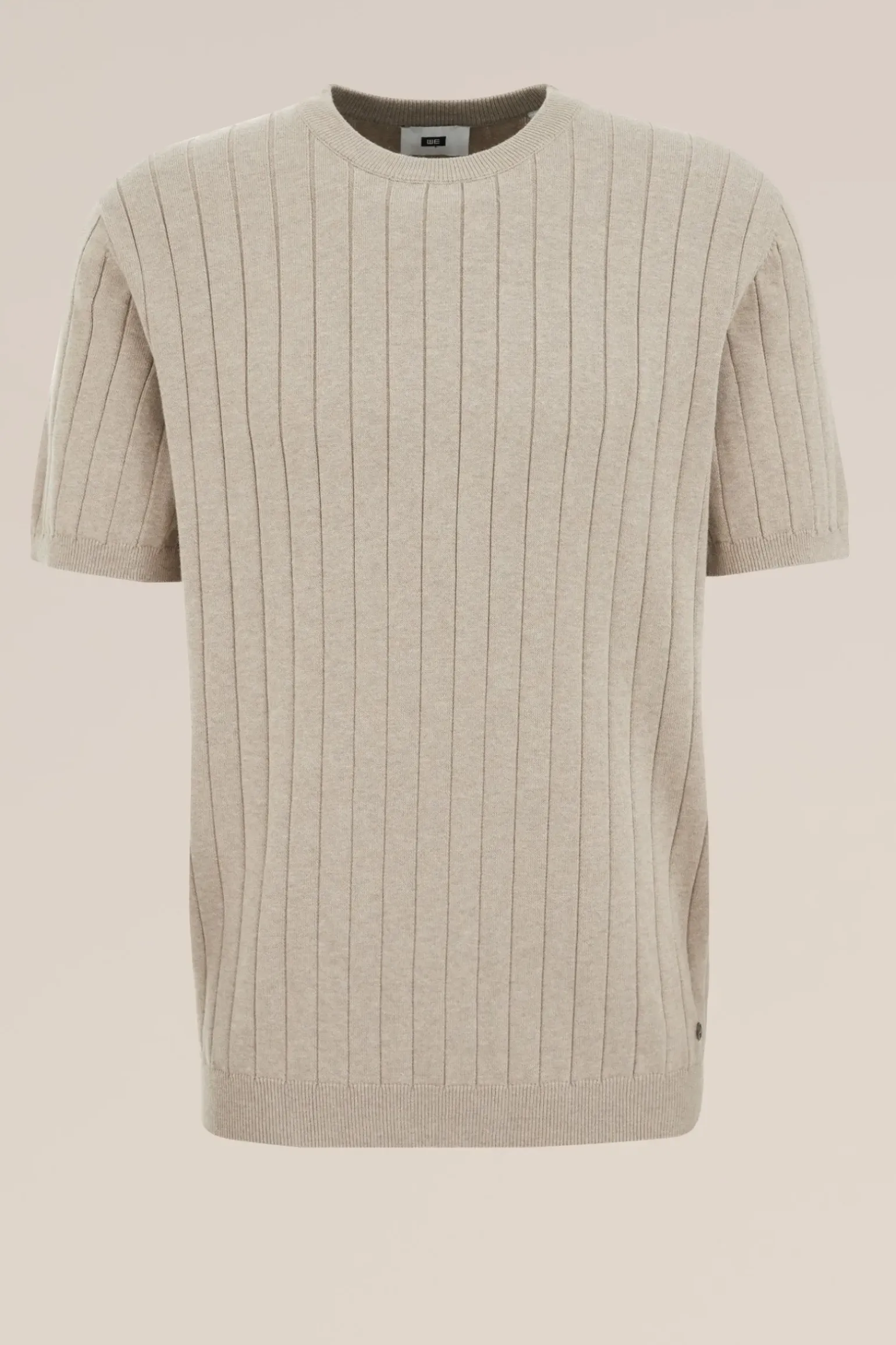 T-shirt met structuur