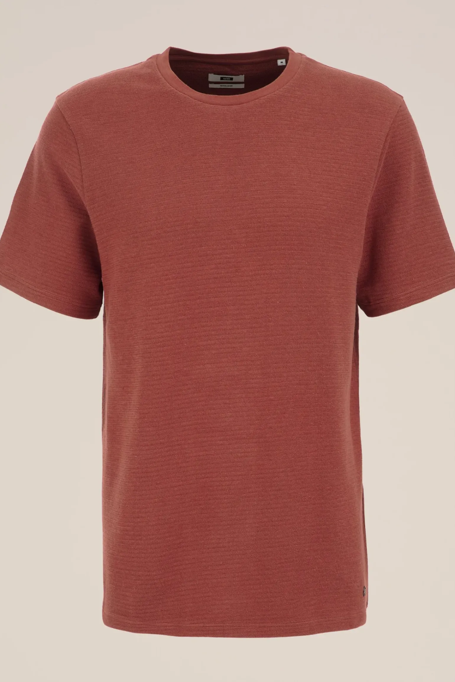 T-shirt met structuur