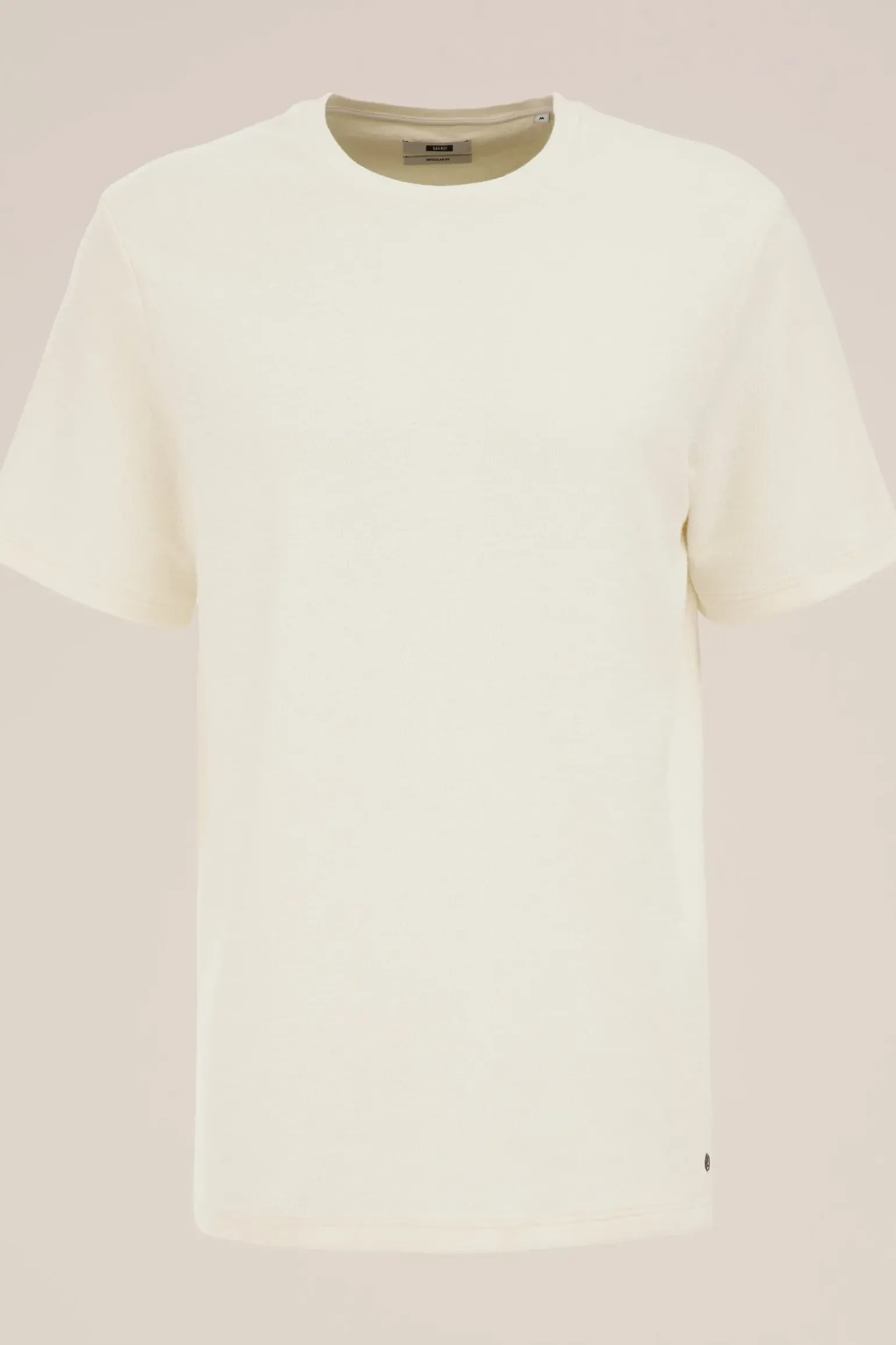 T-shirt met structuur
