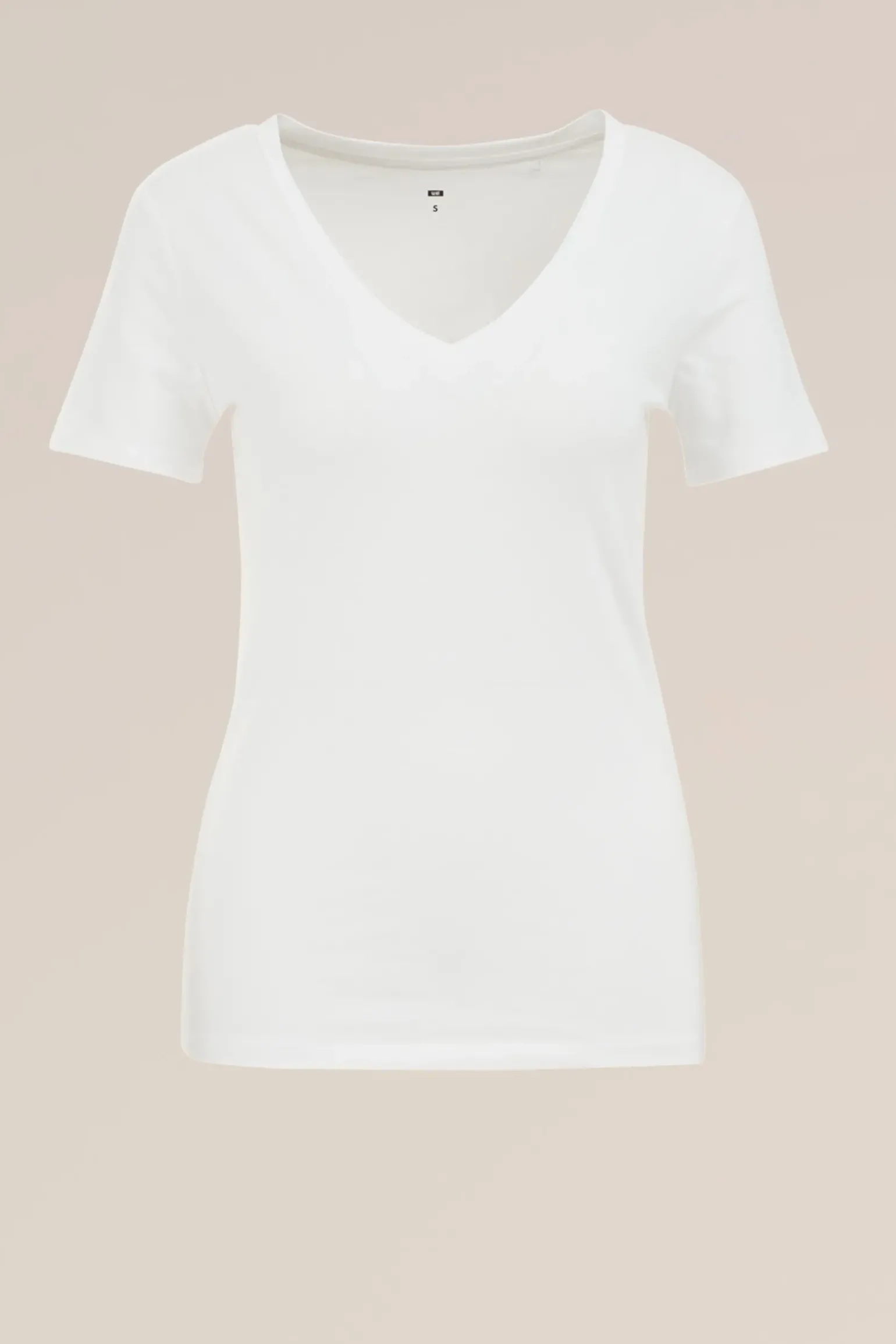 T-shirt met V-hals