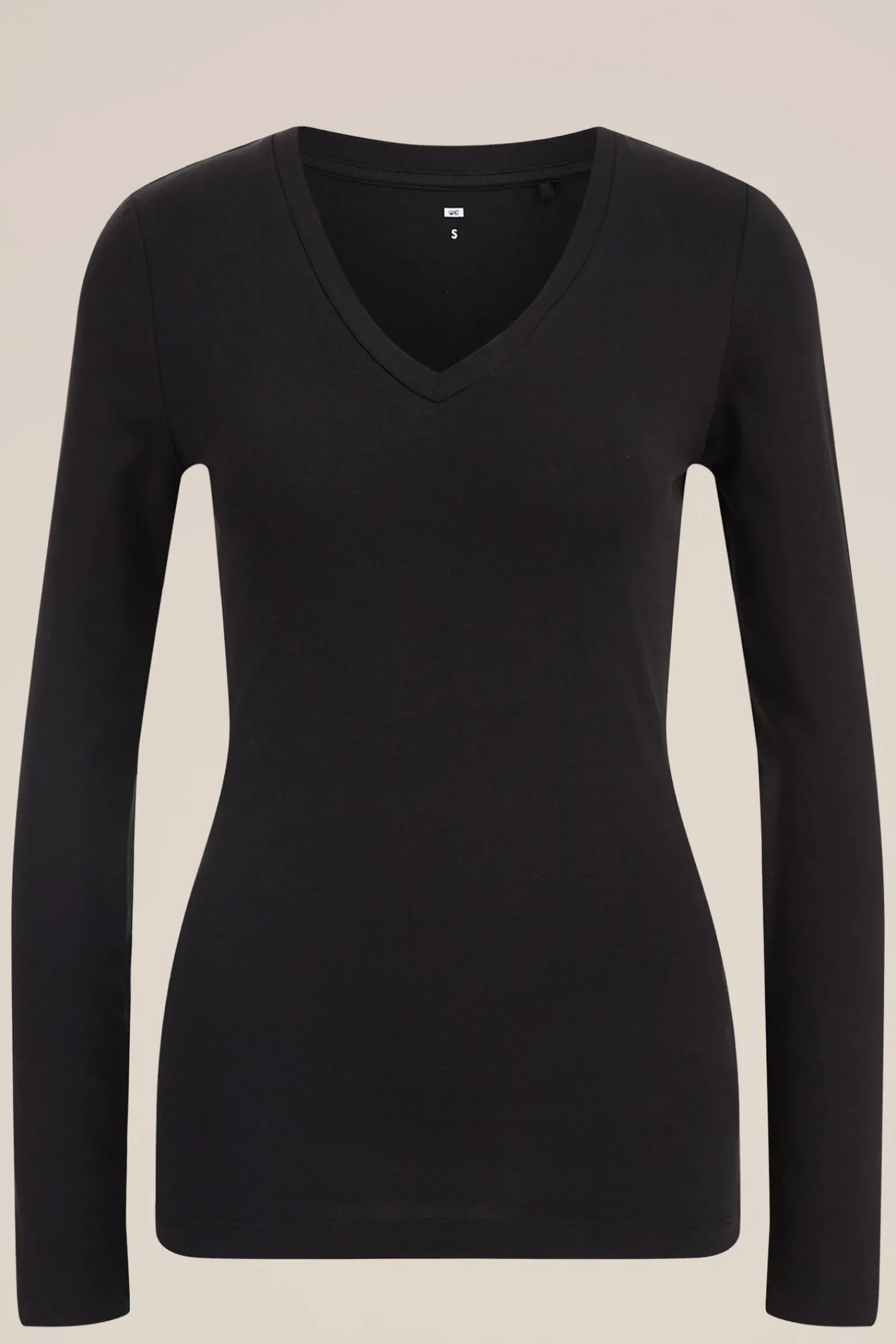 T-shirt met V-hals