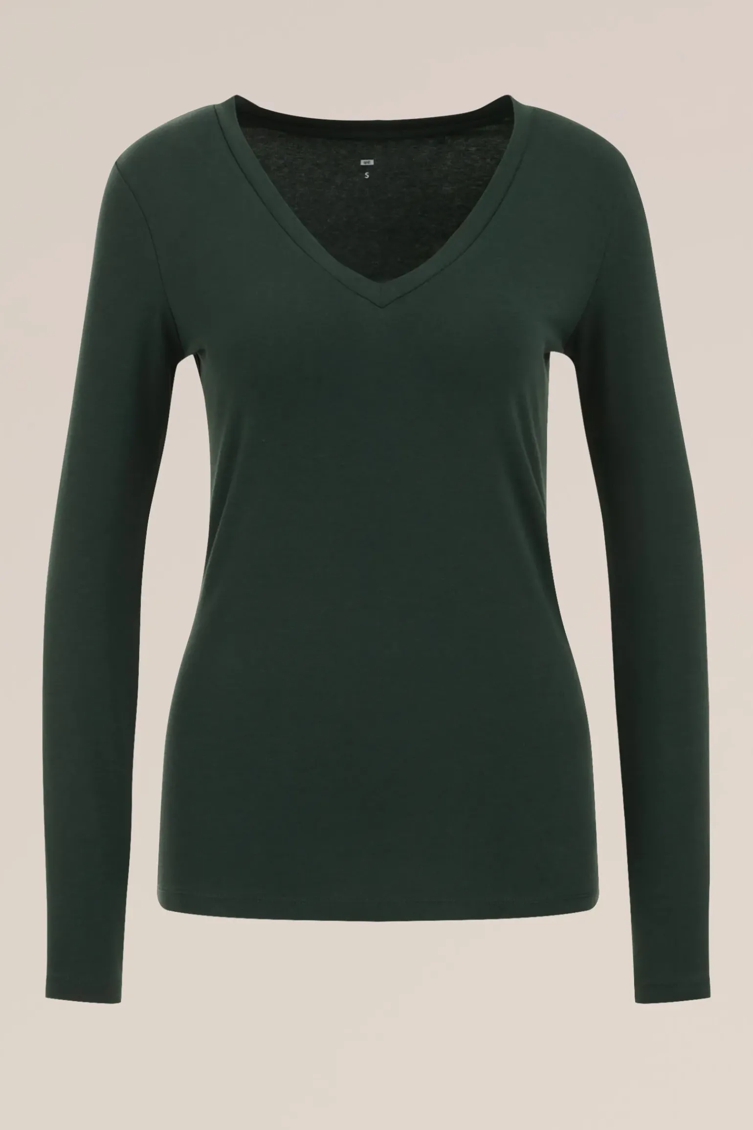 T-shirt met V-hals