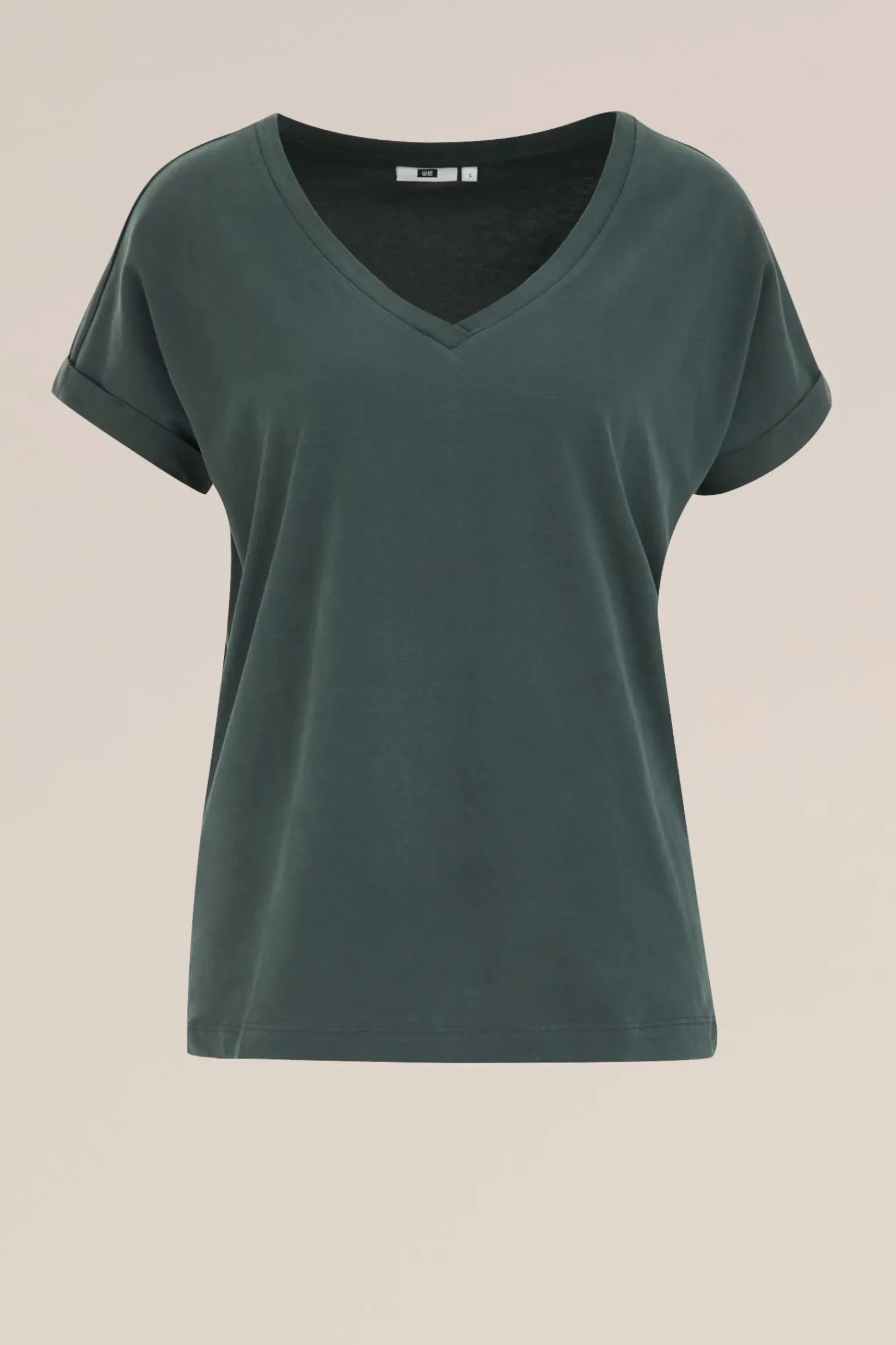 T-shirt met V-hals