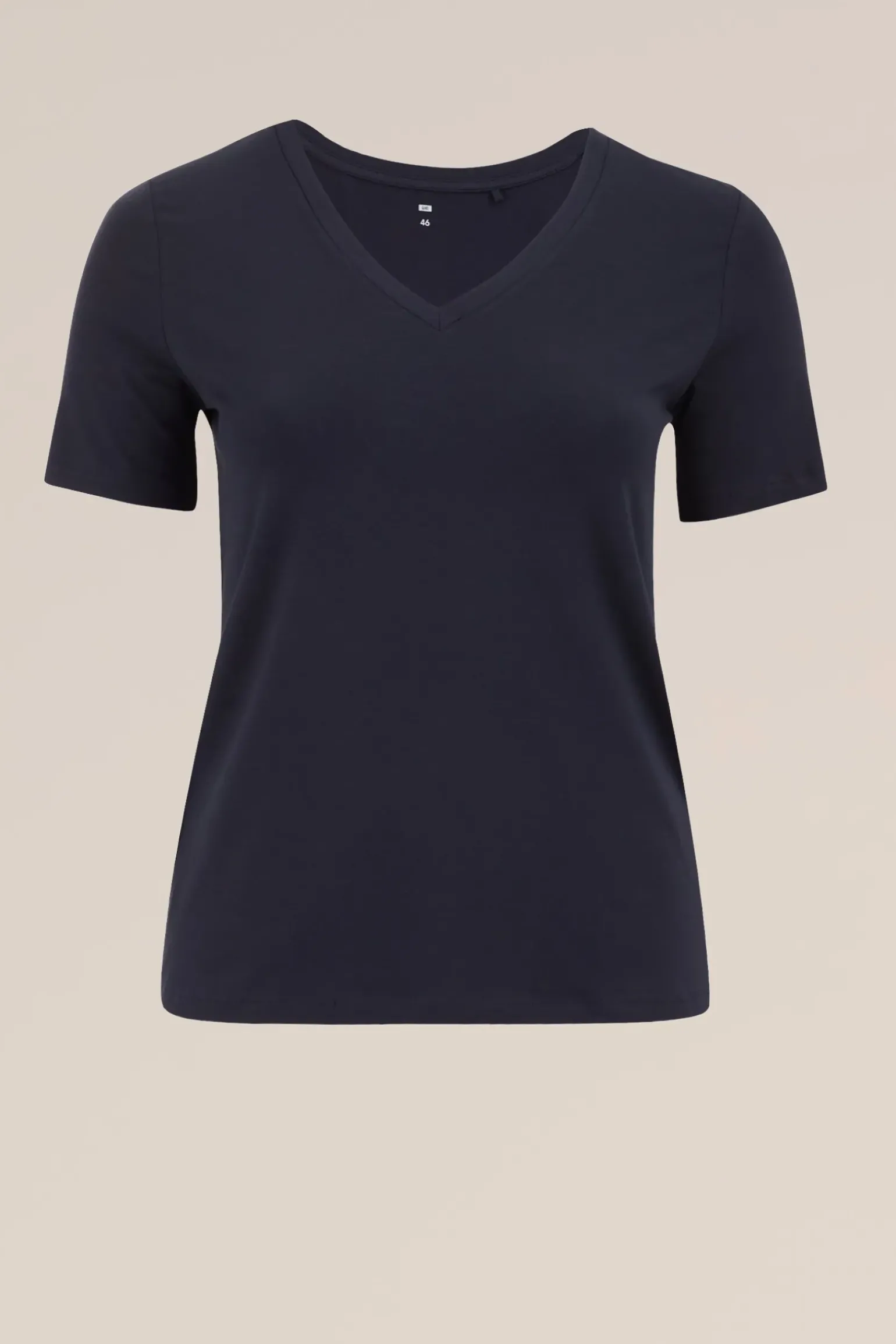 T-shirt met V-hals - Curve