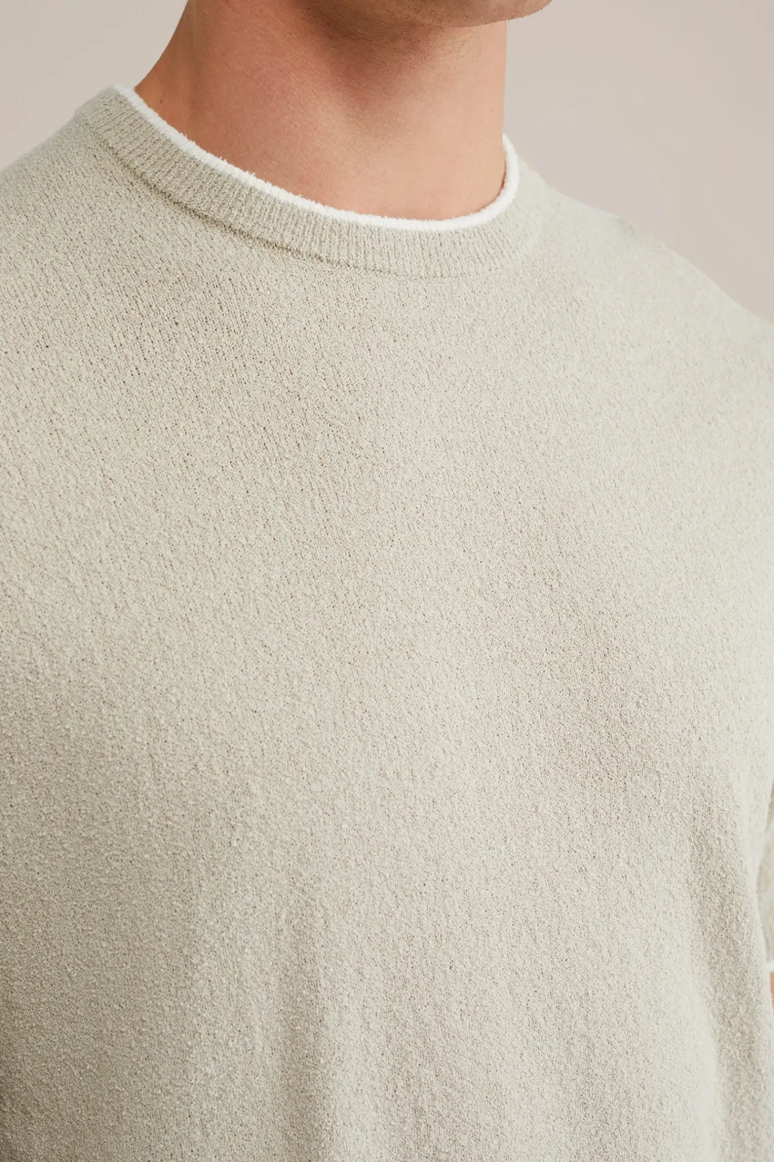 T-shirt van badstof