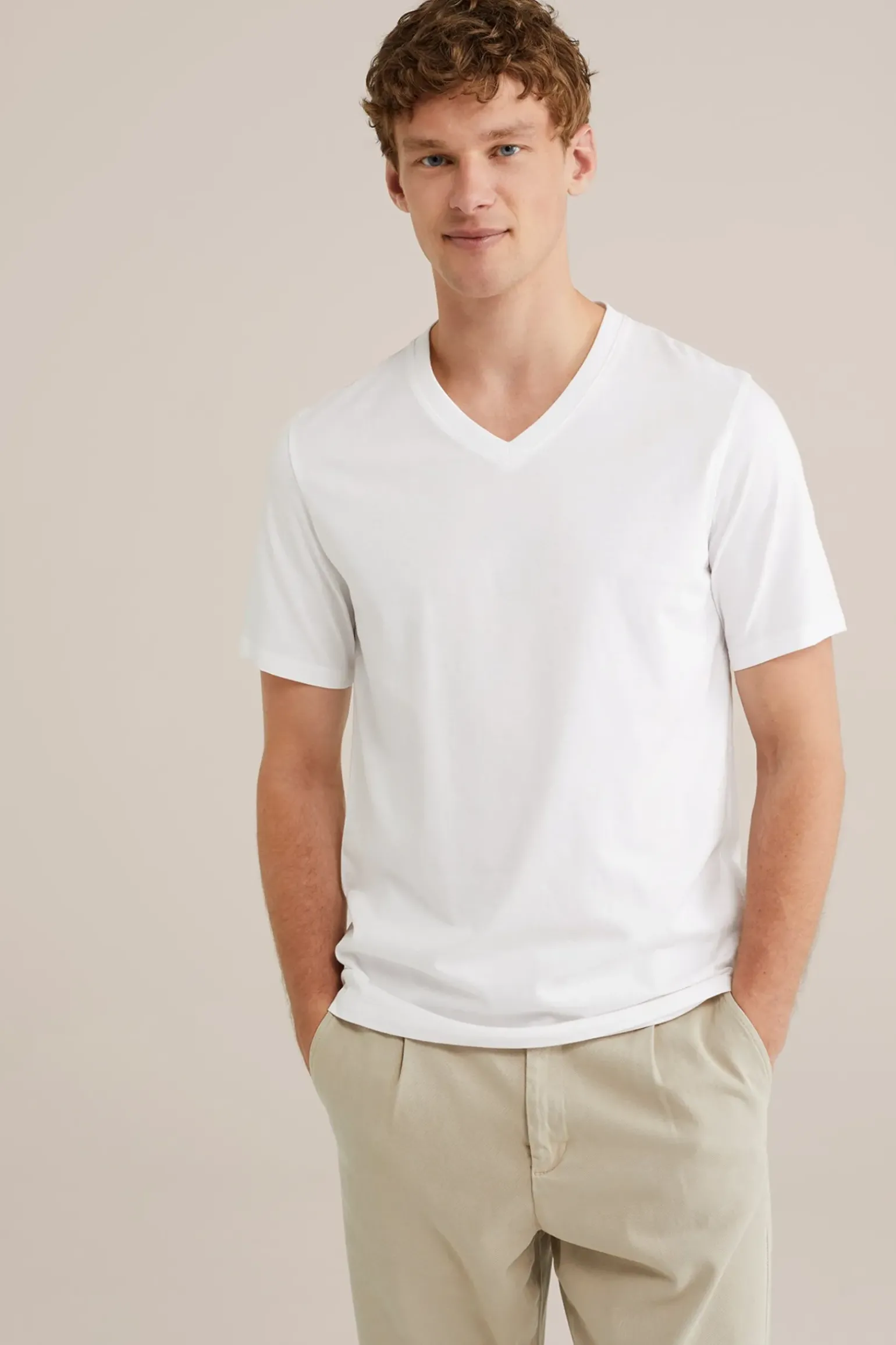T-shirt van 100% katoen