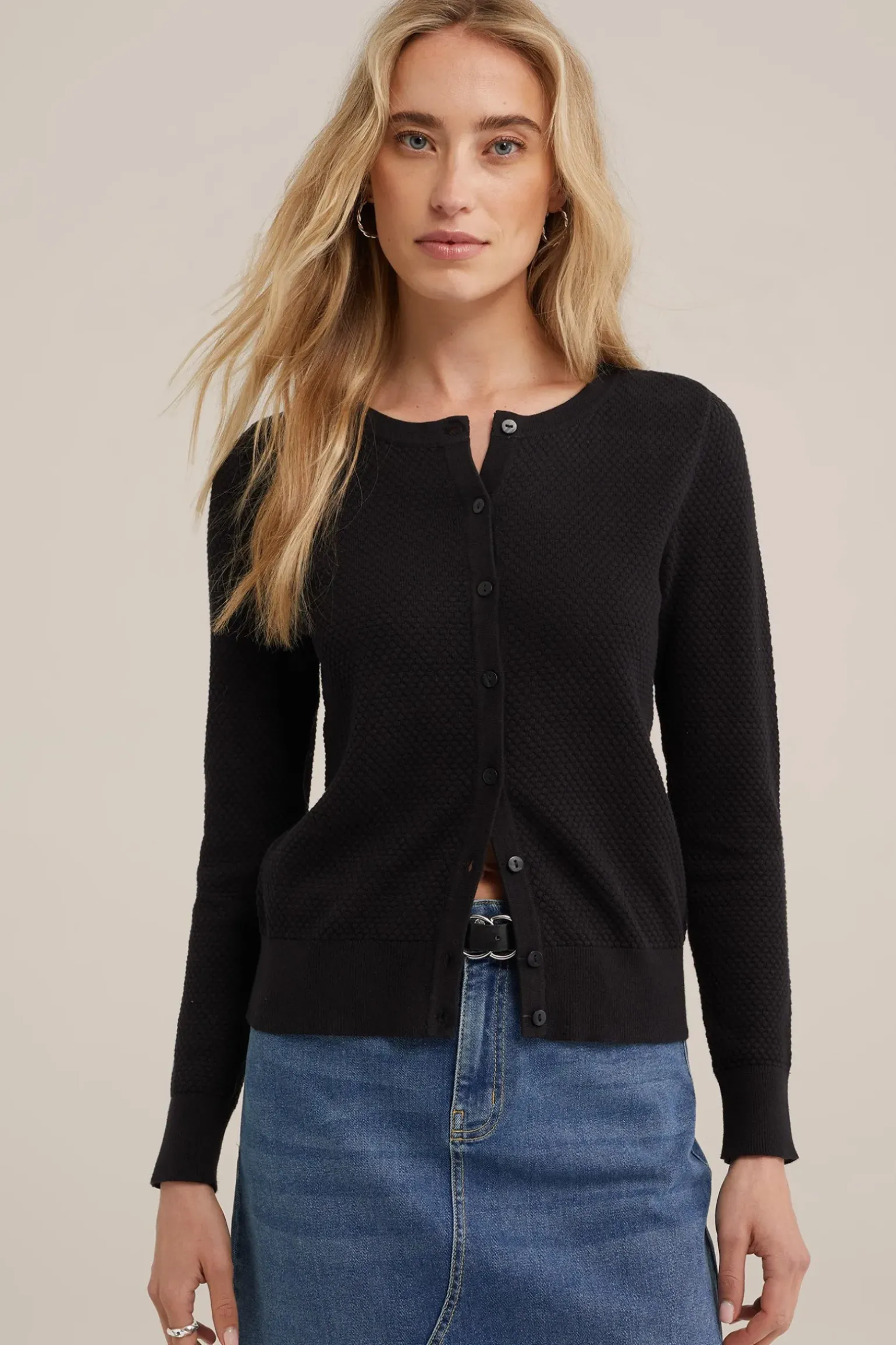 vest met structuur