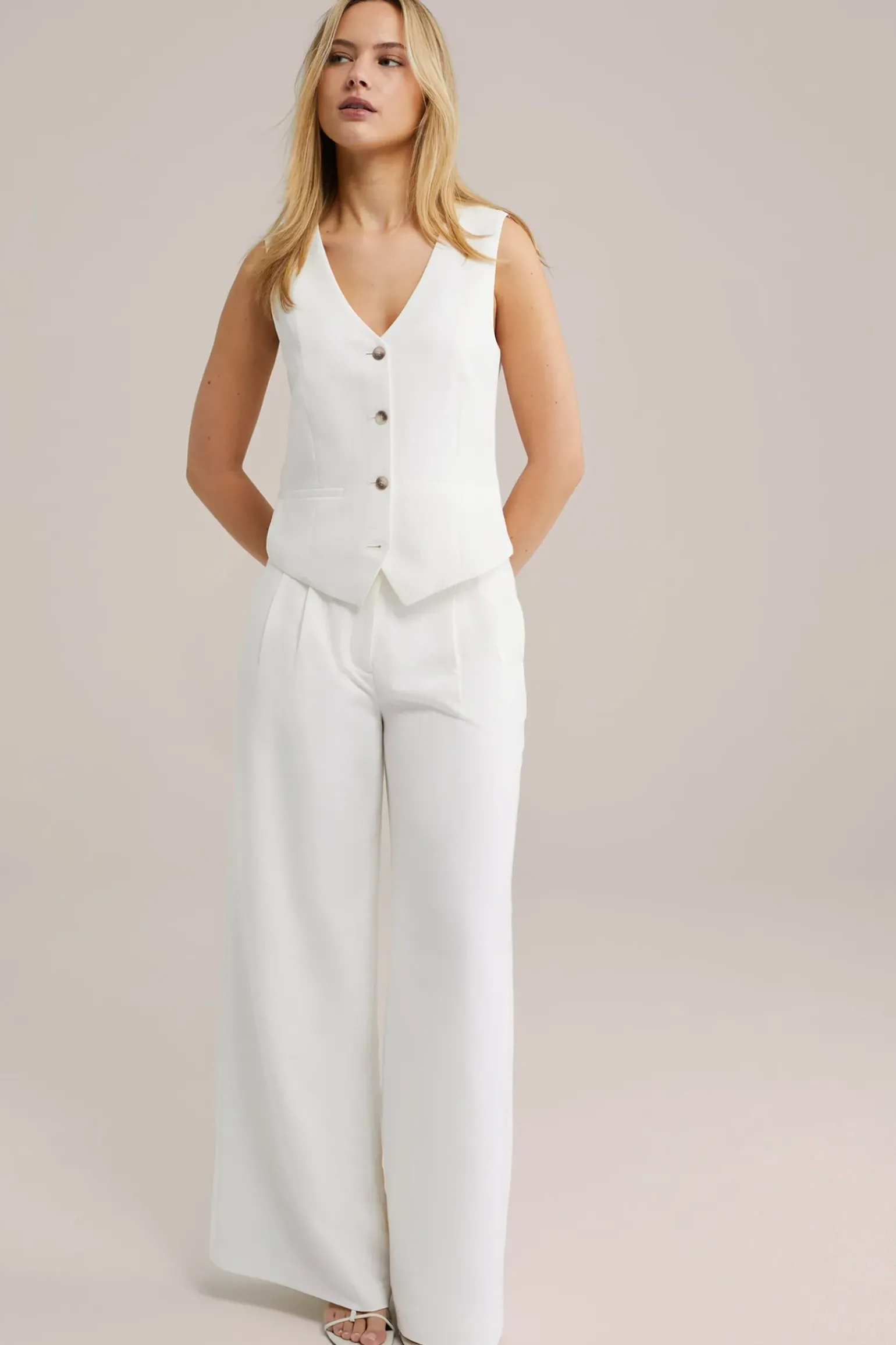 wide leg pantalon
